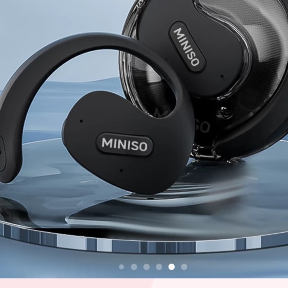 MINISO X15pro Wireless Headphones - Black